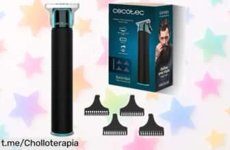 Perfiladora para barba y pelo Cecotec PrecisionCare, ¡rebajada a un precio de risa! No te quedes sin ella, lucirás increíble en cada ocasión.
