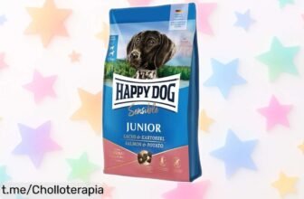 Pienso para cachorros Happy Dog Supreme Sensible Junior: energía y cuidado en cada bocado a un precio de ganga. ¡Mima a tu pequeño peludo antes que se acabe!