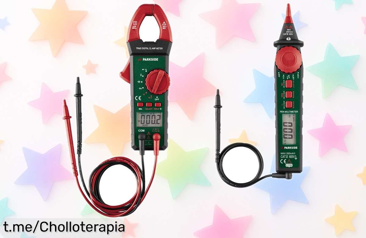 Pinza amperimétrica y multímetro lápiz PARKSIDE a precio regalado, ¡no dejes pasar la oportunidad de tenerlo siempre a mano!