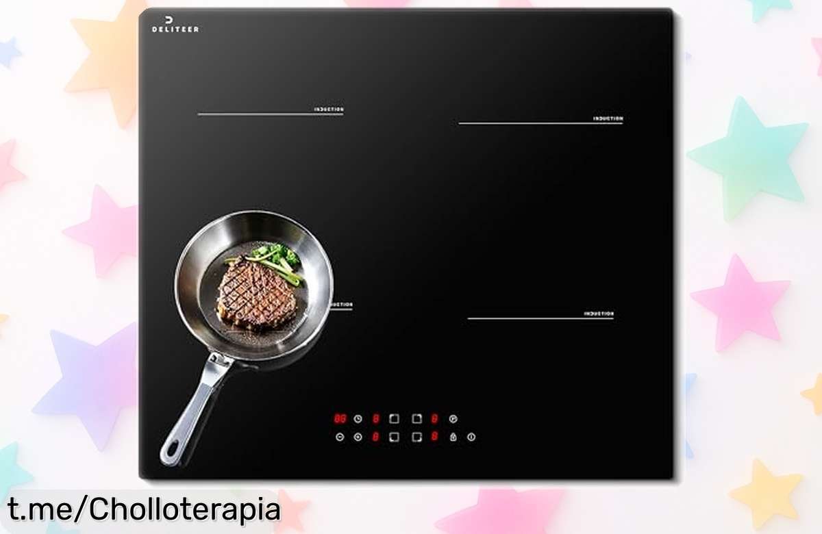 Placa de inducción empotrable de 4 fuegos con potencia Boost a precio loco: haz tu cocina más fácil y moderna rápidamente, ¡no te quedes sin ella!