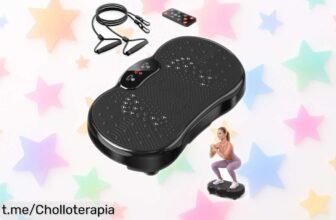 Plataforma vibratoria HTM: Dale vida a tu cuerpo en solo 10 minutos y aprovecha este super chollo que no puedes dejar pasar. ¡Actívate y siente la energía hoy mismo!