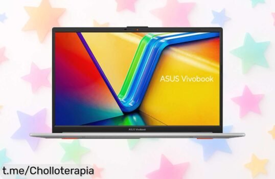 Portátil ASUS Vivobook Go 15 con Ryzen 5 a precio de ganga: rendimiento rápido y sin lios para currar o estudiar, ¡no dejes escapar esta oferta increíble!