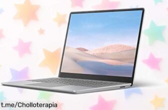 Portátil Microsoft Surface Laptop Go con pantalla de 12,4” y procesador i5 en un ofertón que no se repetirá: tu aliado perfecto para brillar en tus tareas diarias.