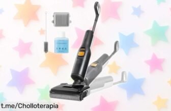 Potente aspiradora y fregona sin cables Roborock F25, limpieza rápida en 5 minutos a un precio que no podrás resistir. Aprovecha este ofertón antes de que se agote.