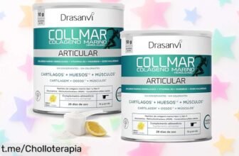 Potente colágeno Drasanvi Collmar Articular Marino para unas articulaciones fuertes a un precio de escándalo que no podrás dejar escapar, ¡muévete sin límites ya!