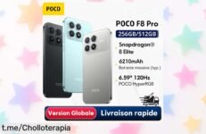 Potente móvil POCO F8 Pro con cámara espectacular y pantalla rápida, ¡ahora a precio imbatible que no podrás dejar escapar!