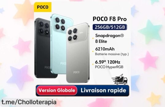 Potente móvil POCO F8 Pro con cámara espectacular y pantalla rápida, ¡ahora a precio imbatible que no podrás dejar escapar!