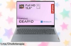 Potente portátil Lenovo IdeaPad Slim 3 Gen 8 de 15,6 con Full HD: velocidad y rendimiento a un precio nunca visto para que enfrentes el día con confianza y sin límites.