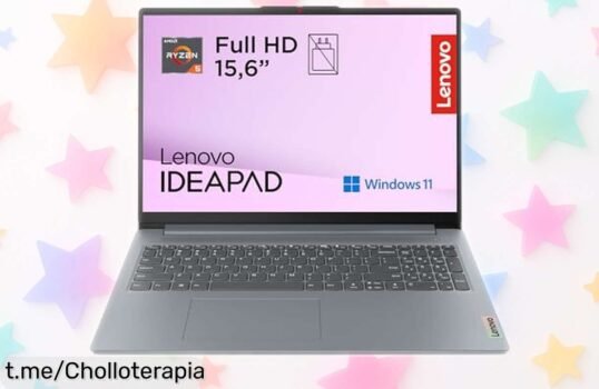 Potente portátil Lenovo IdeaPad Slim 3 Gen 8 de 15,6 con Full HD: velocidad y rendimiento a un precio nunca visto para que enfrentes el día con confianza y sin límites.