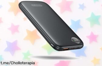 Potente power bank de 10000mAh con carga rápida y pantalla LCD a precio loco, ¡no te quedes sin energía cuando más lo necesitas!