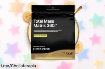 Potente proteína Total Mass Matrix 360 de Protein Works: recupera y crece más rápido con este chollo inmenso que no se repite, ¡hazte ya con él y siente la diferencia!
