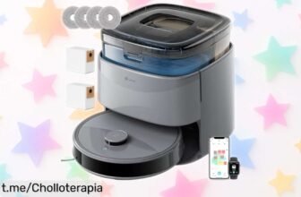 Potente robot aspirador y fregasuelos Lefant M3 con navegación láser veloz, ¡rebajado para que olvides el polvo hoy mismo! No dejes pasar este ofertón único.