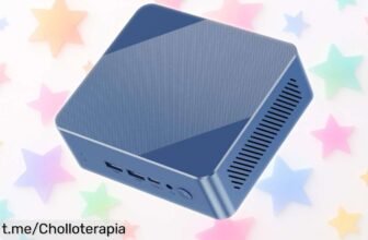 Potente y versátil mini PC Glorlin GT100 con Ryzen 5: ¡conéctalo a dos pantallas 4K y aprovecha este precio regalo para disfrutar sin esperas!