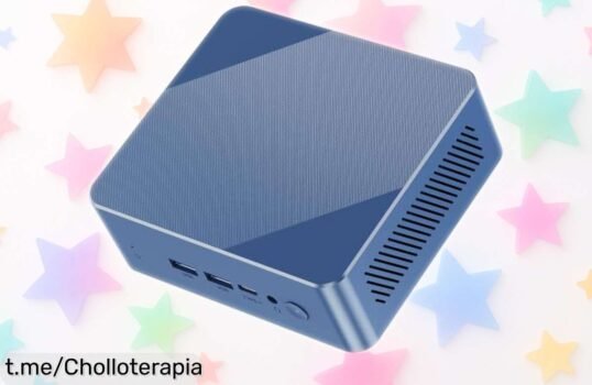 Potente y versátil mini PC Glorlin GT100 con Ryzen 5: ¡conéctalo a dos pantallas 4K y aprovecha este precio regalo para disfrutar sin esperas!