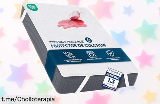 Protege tu colchón con la funda impermeable perfecta, súper segura y silenciosa. ¡No dejes pasar este ofertón que no se repetirá!