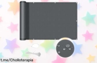 Protege tu privacidad con la malla para balcón Cool Area, el ofertón resistente que no puedes dejar pasar, ¡hazte con ella antes de que se agote!