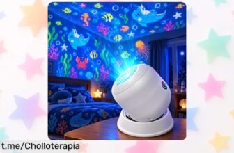 Proyector led rotatorio HuaMuDM 360° a precio loco: transforma cualquier noche en una fiesta de luz y color ¡No te lo pierdas, la diversión está asegurada!