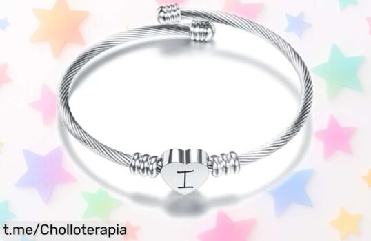 Pulsera ajustable Suonie Plata Amor Corazón: el regalo perfecto para tus seres queridos, ¡y ahora a un precio de escándalo! ¡No te quedes sin la tuya y sorpréndelos ya!