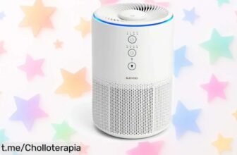 Purificador de aire Slevoo para oficina, elimina olores y mejora tu concentración a un precio loco que no querrás dejar escapar. ¡Aprovecha esta oportunidad ahora!