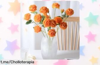 Ramo de flores artificiales de peonía con tres cabezas a un precio locazo que no verás de nuevo, dale frescura a tu hogar y sorprende en cada celebración sin preocuparte por marchitarse.