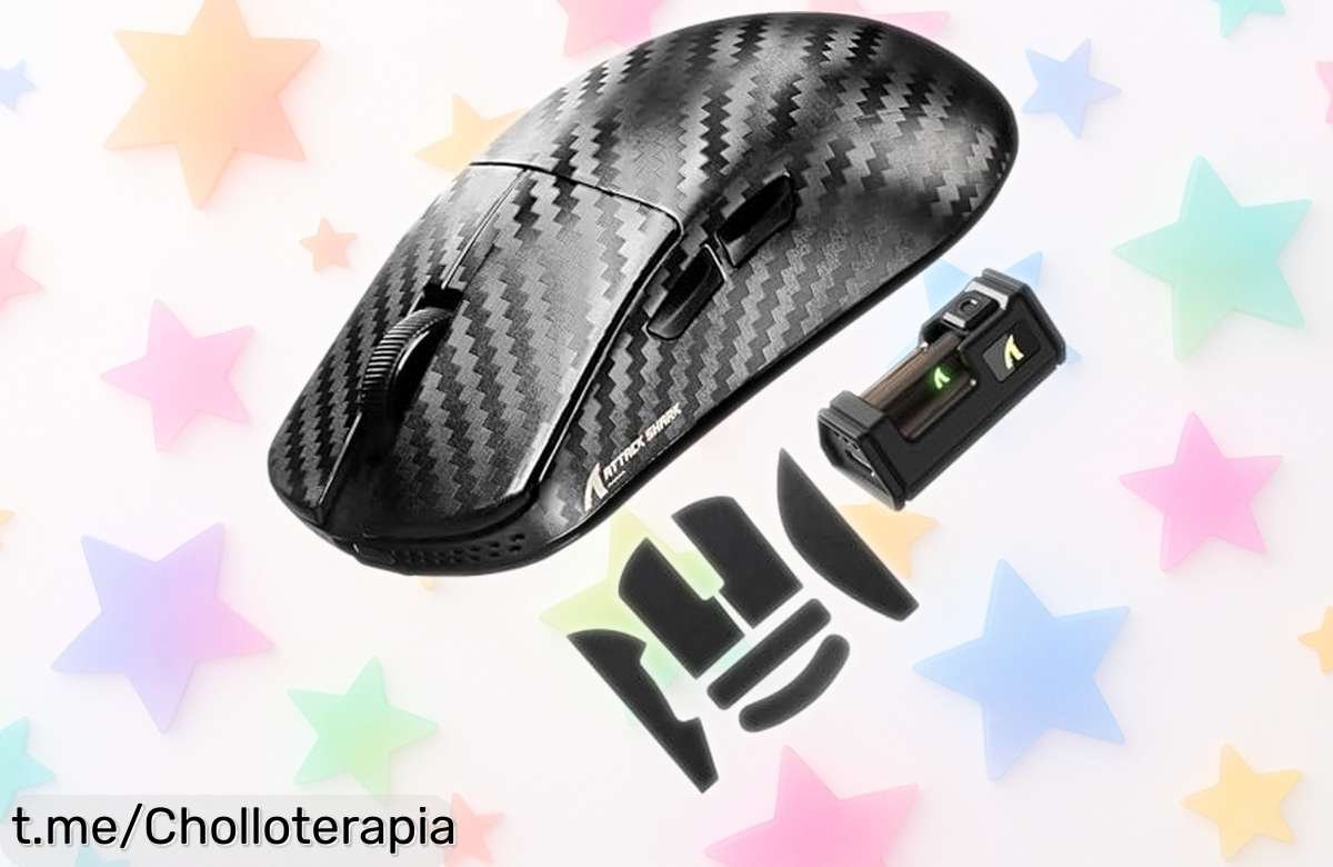 Ratón gaming ultraligero ATTACK SHARK R11 Ultra con sensor de 42.000 DPI a precio de ganga, ¡aprovecha esta oportunidad única para jugar como nunca!