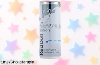Red Bull Coconut Edition 250ml, la bebida energética tropical que da alas y está de precio loco para recargar tus pilas ahora mismo, ¡no te lo puedes perder!