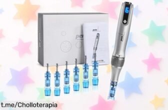 Rejuvenece tu piel con la máquina de microneedling Dermapen Profesional M8S, ¡un ofertón que hará sonreír a tu rostro! Aprovecha ahora o te quedarás sin el chollo.