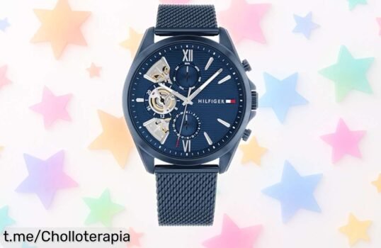 Reloj Tommy Hilfiger 1710648 para hombre, diseño moderno y precio tirado que hará que brilles todos los días. No dejes pasar este ofertón increíble.