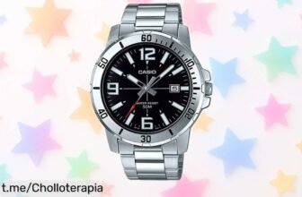 Reloj clásico y resistente Casio MTP-VD1D-1BVUDF a precio rebajado, un chollo para lucir impecable mientras conquistas tu día a día. ¡No dejes pasar esta oportunidad!