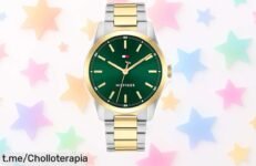 Reloj de hombre Tommy Hilfiger con correa bicolor en acero inoxidable a precio que no se cree, ideal para brillar todos los días y ser el centro de las miradas. ¡No te lo pierdas!
