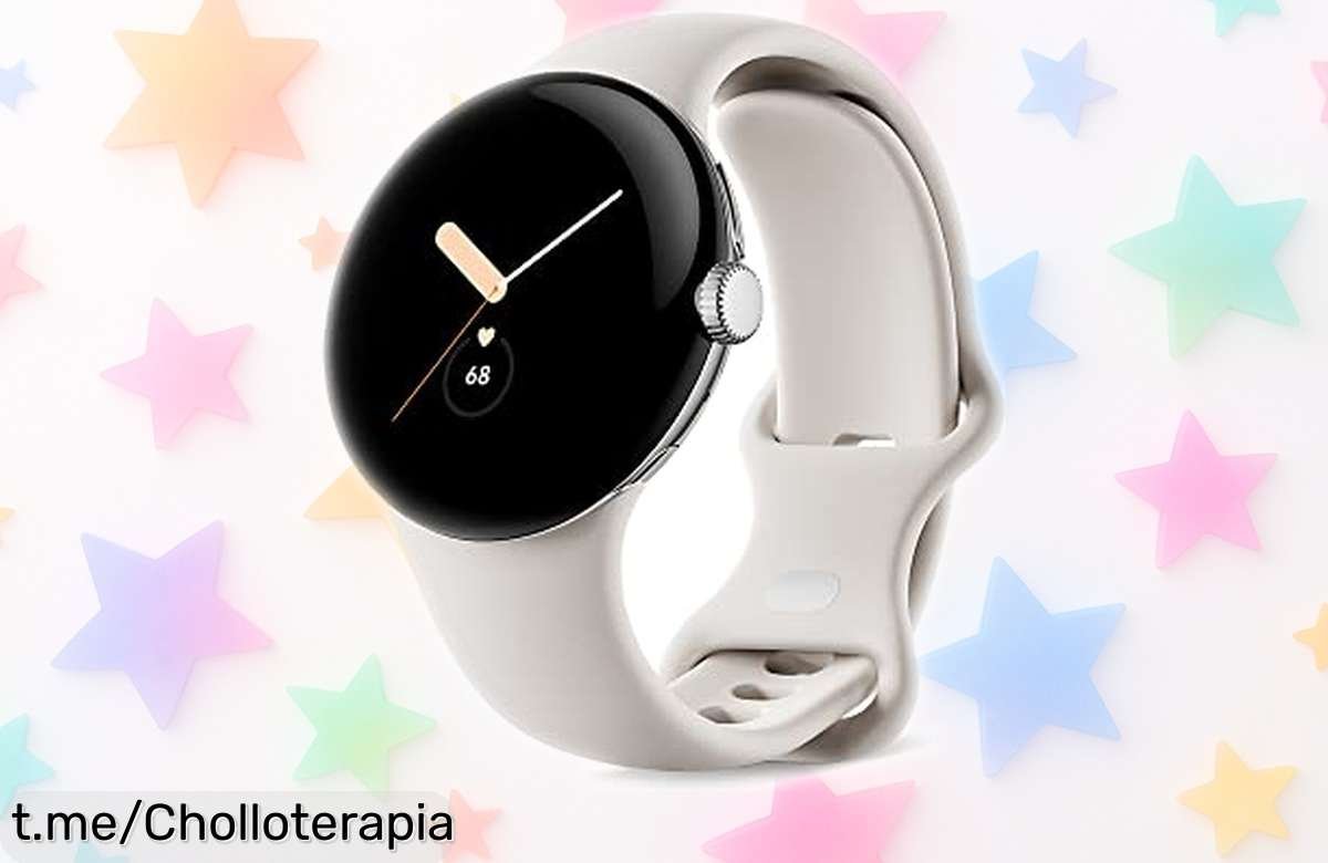 Reloj inteligente Android Google Pixel Watch: ¡deja volar tu estilo con esta tecnología a un precio que no cuadra! No te lo pierdas, es el momento de brillar en cada actividad.