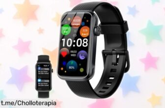 Reloj inteligente Fempoin con pantalla HD: controla tu sueño y entrenos. Este super chollo no volverá, ¡hazte con él y simplifica tu día a día!