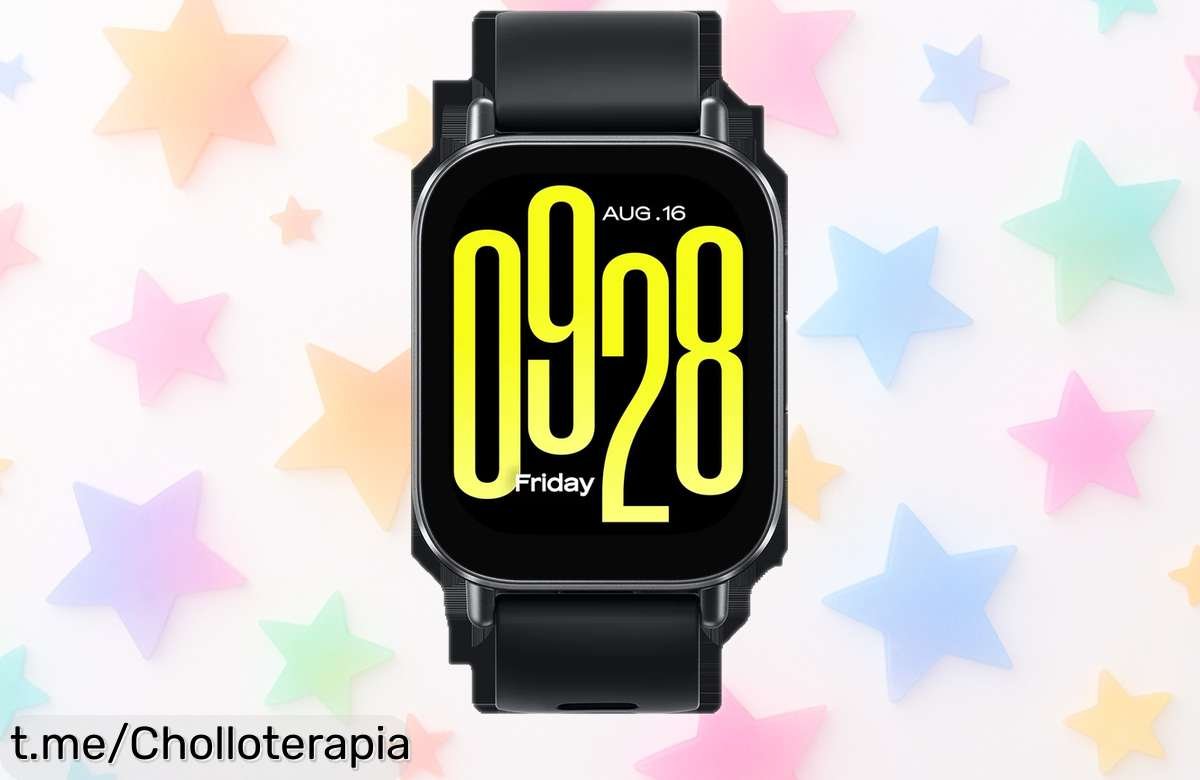 Reloj inteligente Redmi Watch 5 Active con pantalla grande y batería duradera: ¡Ofertón que no podrás dejar pasar! Aprovecha ahora este chollazo en tecnología para tu día a día.