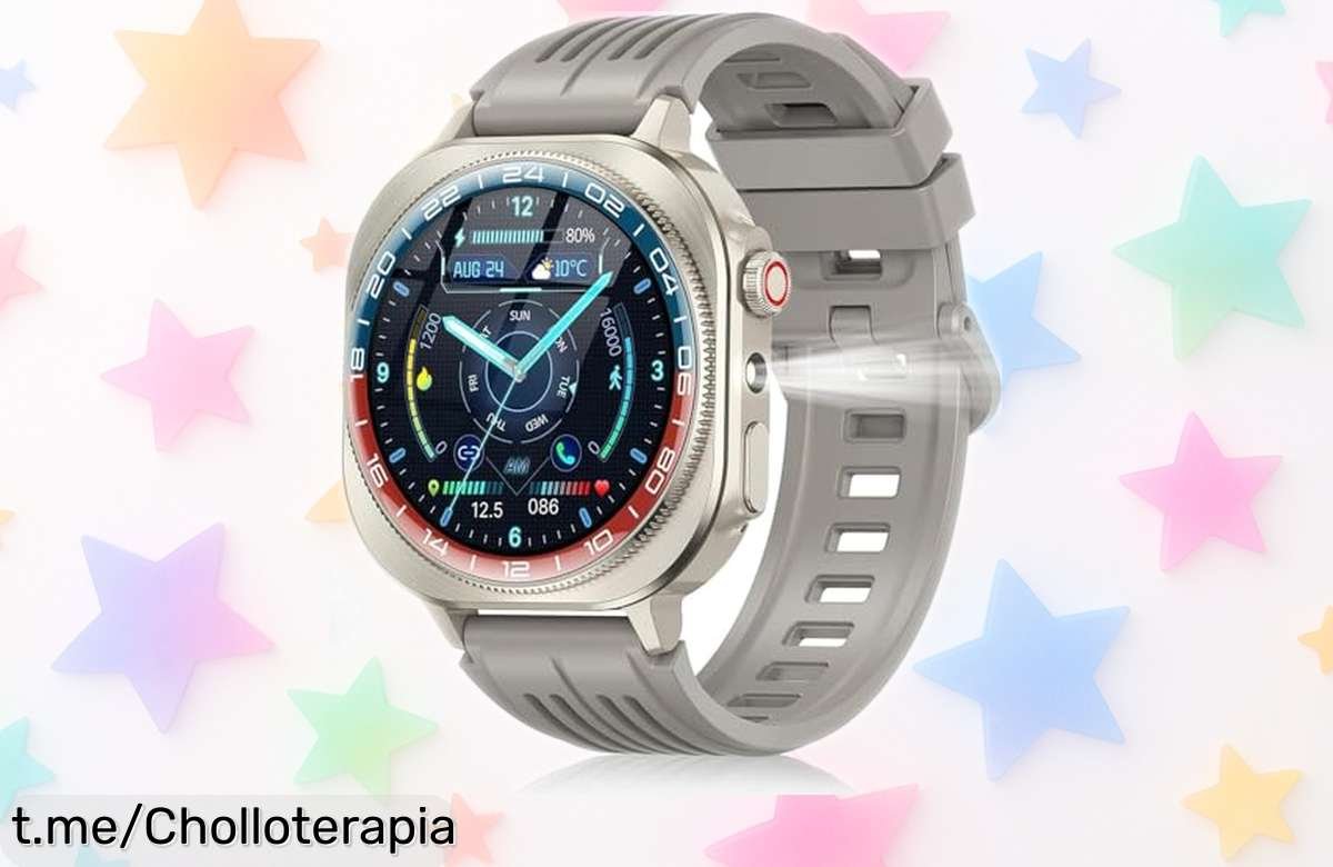 Reloj inteligente militar 2026: tecnológica avanzada en tu muñeca con precio loco, funciones increíbles y una oferta que te hará sentir imparable. ¡No dejes pasar este chollo!