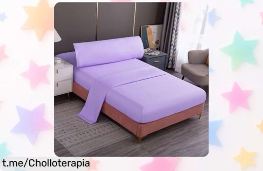 Renueva tu cama con el juego de sábanas Meishida, 3 piezas ajustables y fáciles de lavar: ¡un chollazo que no puedes dejar escapar para dormir como un rey!