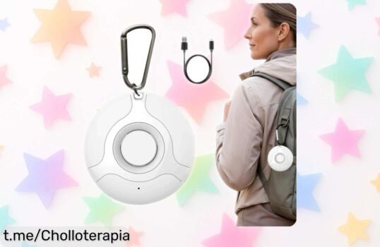 Repelente ultrasónico portátil KQLHLHDYZ que ahuyenta bichos al instante y a 360° para disfrutar sin preocupaciones, ¡aprovecha este precio regalado antes de que se acabe!