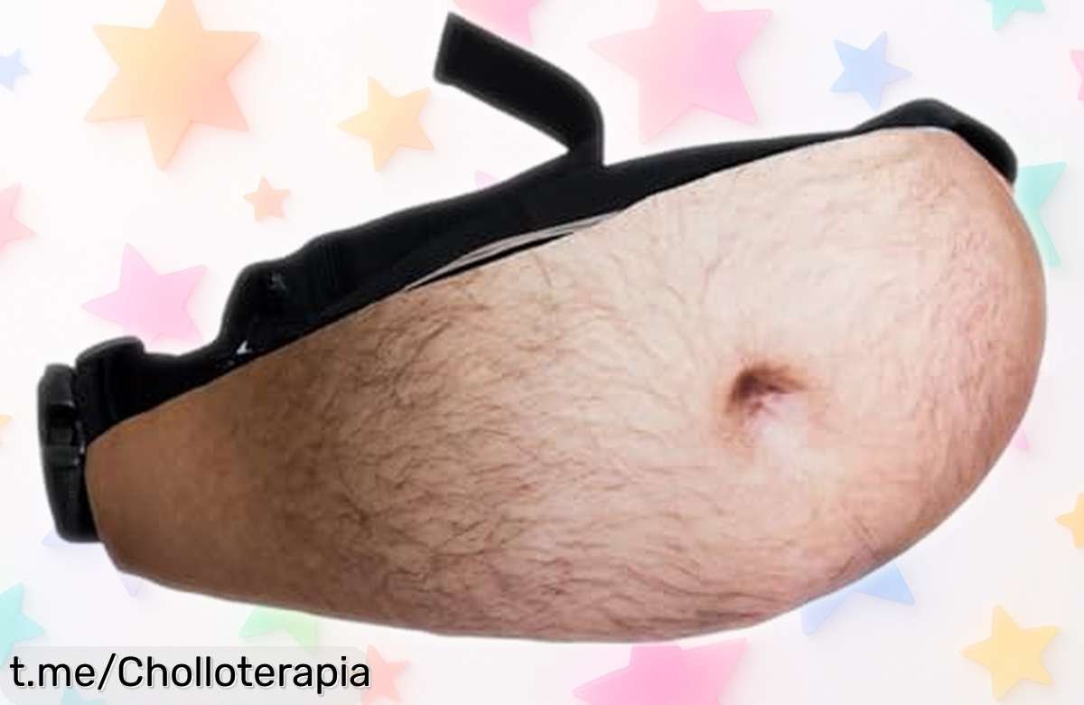 Riñonera divertida con diseño cervecero para hombre a precio de risa, ¡lleva lo justo y marca estilo hoy mismo antes que se acaben!
