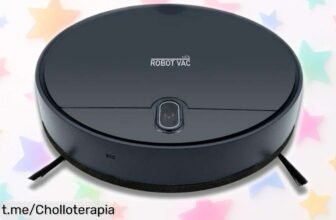 Robot aspirador STARLYF que limpia y barre casi en silencio: ¡ofertón para olvidarte del suelo sucio, ideal si tienes mascotas! No dejes pasar esta oportunidad única.