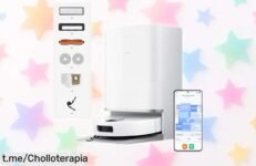 Robot aspirador Xiaomi 5 con fregado y navegación DToF a precio rebajado: el chollazo que hará brillar tu hogar sin esfuerzo. ¡No lo dejes escapar!