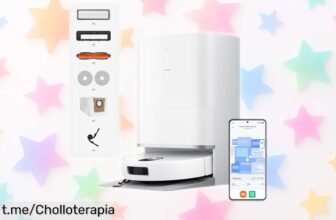 Robot aspirador Xiaomi 5 con fregado y navegación DToF a precio rebajado: el chollazo que hará brillar tu hogar sin esfuerzo. ¡No lo dejes escapar!