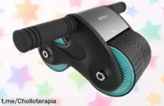 Rueda abdominal Cecotec Drumfit AB Fit para fortalecer tu core en casa a un precio de ganga que no puedes dejar escapar y lucir mejor cada día. ¡No te quedes sin la tuya!