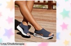 Sandalias deportivas para mujer con soporte de arco a un precio loco, perfectas para caminar y mantener el ritmo. ¡No te quedes sin las tuyas!