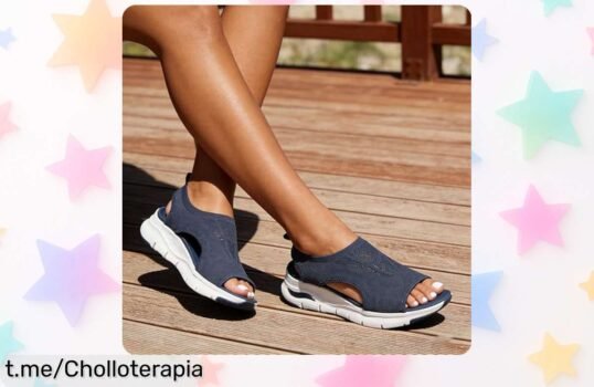 Sandalias deportivas para mujer con soporte de arco a un precio loco, perfectas para caminar y mantener el ritmo. ¡No te quedes sin las tuyas!