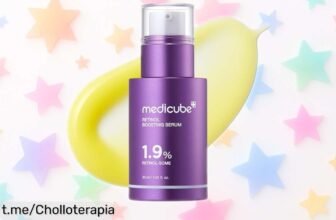 Sérum de retinol Medicube para una piel radiante y firme, ¡ahora a precio loco! No te lo pierdas si quieres lucir espectacular de inmediato.