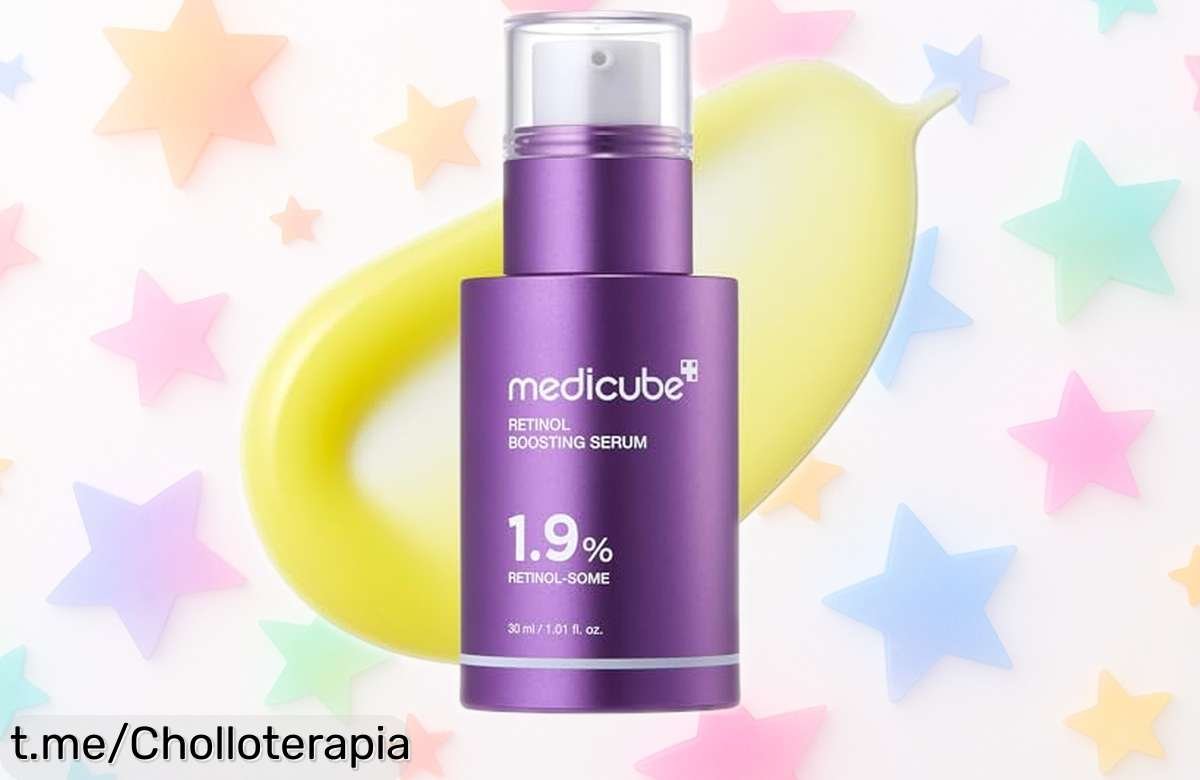 Sérum de retinol Medicube para una piel radiante y firme, ¡ahora a precio loco! No te lo pierdas si quieres lucir espectacular de inmediato.