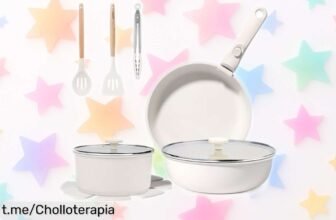 Set de 11 ollas y sartenes GiPP, un ofertón que hará brillar tu cocina con asas desmontables ¡No te quedes sin ellas, transforma tus platos!