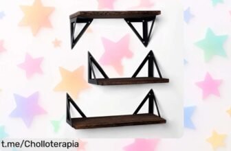 Set de 3 estantes flotantes TLOVENDO.ES: aprovecha cada rincón y dale vida a tus paredes, ¡montaje fácil y precio regalado! No te lo pierdas o sufrirás la falta de estilo en casa.