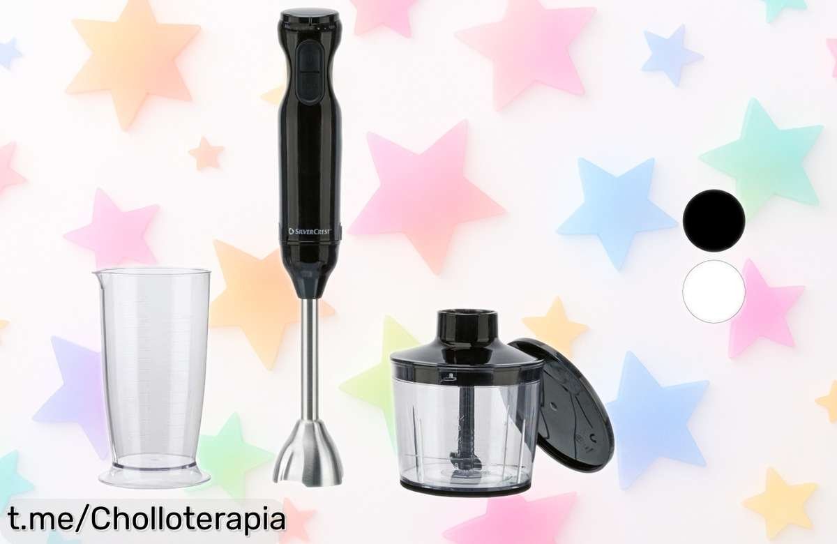 Set de batidora de mano Silvercrest con 600 W a un precio nunca visto, ¡no te quedes sin el tuyo y disfruta mezclas perfectas todos los días!