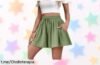 Shorts mujer Fashora que parecen falda: ¡Disfruta de la versatilidad y estilo a un precio regalado! No dejes pasar esta oportunidad limitada.