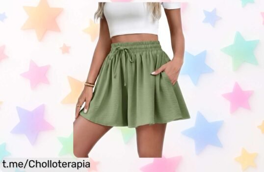 Shorts mujer Fashora que parecen falda: ¡Disfruta de la versatilidad y estilo a un precio regalado! No dejes pasar esta oportunidad limitada.